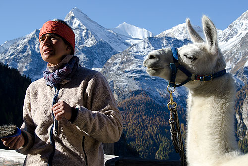 Dominique Gruber Wanderleiterin SBV und Batida de Coco